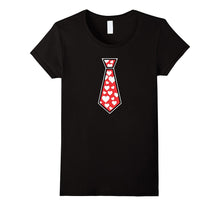 Valentines Day Tie Gift T Shirt Adults and Youth Sizes-Amazon