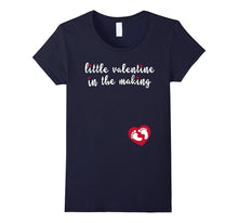 Women's Awesome Little Valentine in the Making TShirt for Her-Amazon
