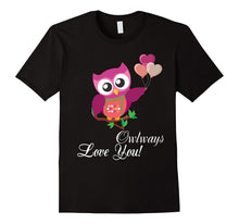Cute Valentines Day Owl always love you T-Shirt Boys &amp; Girls-Amazon