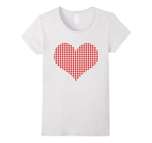 Red Heart Valentine's Day Shirt Women Girls Top-Amazon