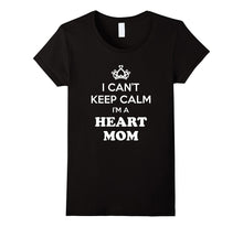 Women's I Can't Keep Calm I'm A Heart Mom CHD Awareness Ladies Shirt-Amazon