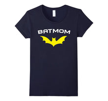 Women's BATMOM Proud Mother Super Hero T-Shirt-Amazon