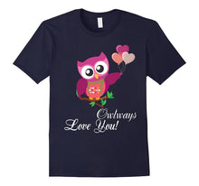 Cute Valentines Day Owl always love you T-Shirt Boys &amp; Girls-Amazon