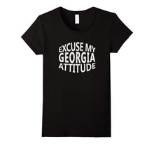 Excuse My GEORGIA Attitude T-Shirt Tshirt Tee T Shirt Top-Amazon