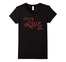 Women's Red Hearts Valentine Shirts For Women Glitter Effect-Amazon