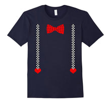Valentine's Day Bow Tie  Suspenders and Hearts Shirt-Amazon