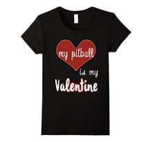 My Pitbull Is My Valentine T-shirt-Amazon