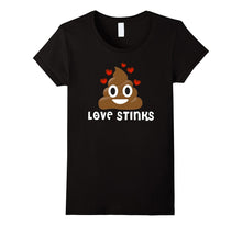 Valentines Day Shirt Kids Women Love Stinks Poop Emoji Funny-Amazon