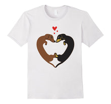 Dachshund Heart Shirt - Valentine's Day TShirt-Amazon