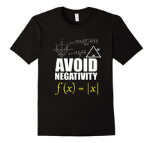 FUNNY AVOID NEGATIVITY T-SHIRT Math Nerd Geek Student Teach-Amazon