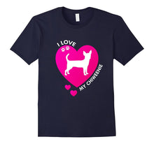 I Love My Chiweenie Chihuahua Dachshund T-Shirt Hot Dog-Amazon
