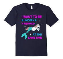 FUNNY BE A UNICORN AND MERMAID T-SHIRT Halloween Costume-Amazon