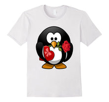 Valentine's Day Penguin T Shirt  Love Relationships Couples-Amazon