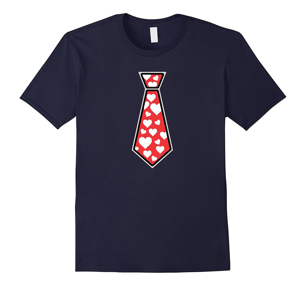 Valentines Day Tie Gift T Shirt Adults and Youth Sizes-Amazon