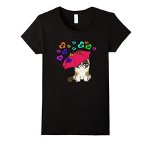 Grumpy Valentine's Day Cat amid raining No candy T-shirt-Amazon