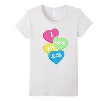 i love my second graders valentine day great gift t shirt-Amazon