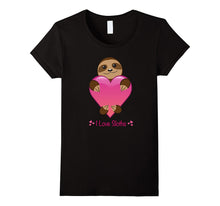 I Love Sloths Tshirt - Perfect Valentines Day Gift T-Shirt-Amazon