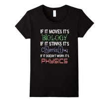 Funny BIOLOGY CHEMISTRY PHYSICS T-SHIRT Science Teacher-Amazon