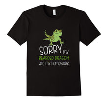 FUNNY BEARDED DRAGON T-SHIRT ATE HOMEWORK Student School-Amazon