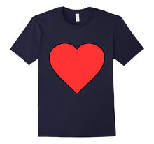 Red Heart Drawing T-Shirt-Amazon