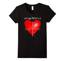 PREMIUM  Love Heart Equation  Math Valentine's Day T-shirt-Amazon