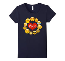 Emoji Shirt With Sayings Heart Love Valentine's Day Shirt-Amazon