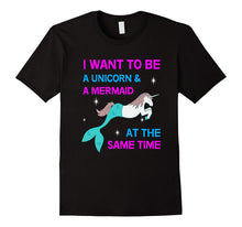 FUNNY BE A UNICORN AND MERMAID T-SHIRT Halloween Costume-Amazon