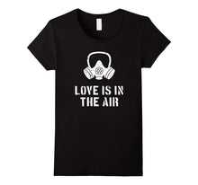 Love Is In The Air Funny Anti-Valentine's Day T-Shirt-Amazon