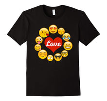 Emoji Shirt With Sayings Heart Love Valentine's Day Shirt-Amazon