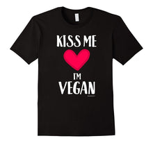 Kiss me  I'm Vegan - Valentines Day Gift T-Shirt for Vegans-Amazon