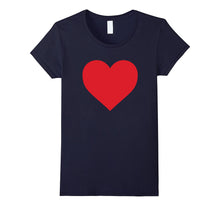 Short Sleeve Red Heart Valentine's Day Shirt Women Girls Top-Amazon