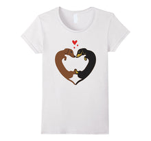 Dachshund Heart Shirt - Valentine's Day TShirt-Amazon