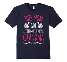 Pregnancy Announcing This Mom Got Promoted To Grandma Tshirt-Amazon