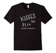 Kisses 25 Cents Valentines Day T-Shirt-Amazon