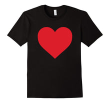 Short Sleeve Red Heart Valentine's Day Shirt Women Girls Top-Amazon