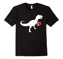 Loveasaurus Dinosaur Heart Valentines Day Tshirt Boys Girls-Amazon