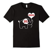 Cute Valentines Day Girls and Boys Be Mine Elephant T-Shirt-Amazon