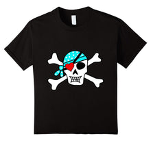 Kids Boy's Valentines Day T Shirt Pirate Skull Heart Patch-Amazon