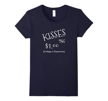 Kisses 25 Cents Valentines Day T-Shirt-Amazon