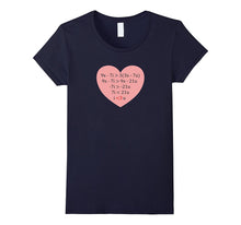 Equation of Love - Funny Math Valentine's Day Shirt-Amazon