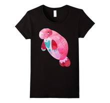 Valentines Day Shirt Cute Kids School Mom Teacher Manatee-Amazon