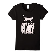 My Cat Is My Valentine T-Shirt-Amazon