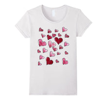Watercolor Love shirt Valentine's Day Hearts t-shirt-Amazon