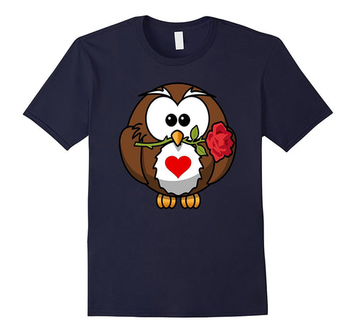 Valentine's Day Owl T Shirt  Love Relationships Couples-Amazon
