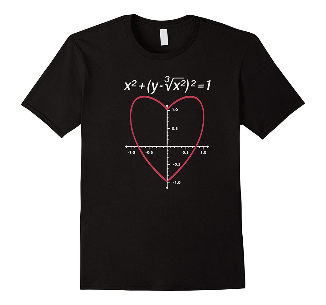 Valentine s Day Love Heart Equation Math Shirt-Amazon