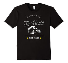 Promoted to Uncle TShirt New To Be Expecting Avuncular Retro-Amazon