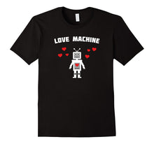 Love Machine Robot Cute Valentines Day T-Shirt Gift Unisex-Amazon