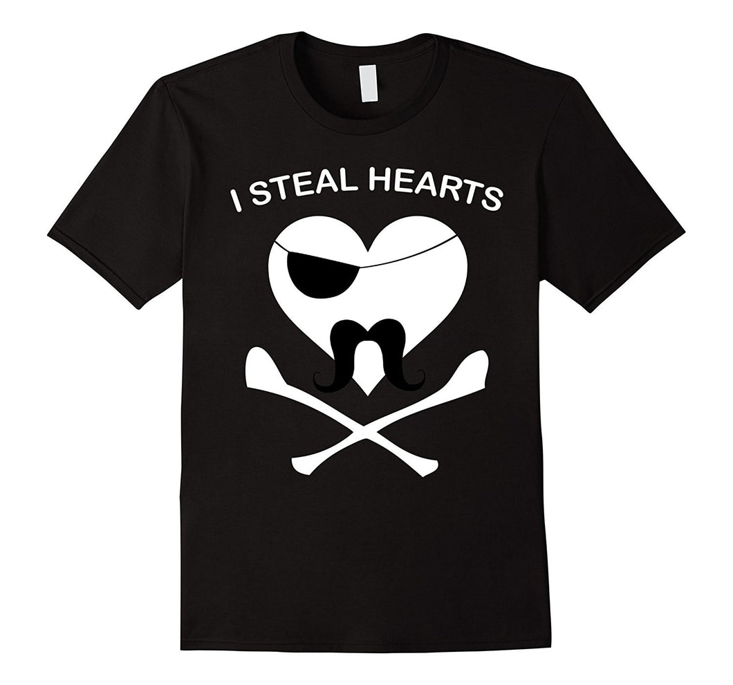 Funny I Steal Hearts Valentines Day TShirt-Amazon