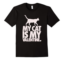 My Cat Is My Valentine T-Shirt-Amazon