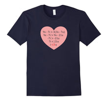 Equation of Love - Funny Math Valentine's Day Shirt-Amazon